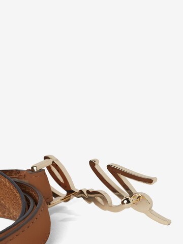 Karl Lagerfeld - Cinturón 'Signature' en marrón