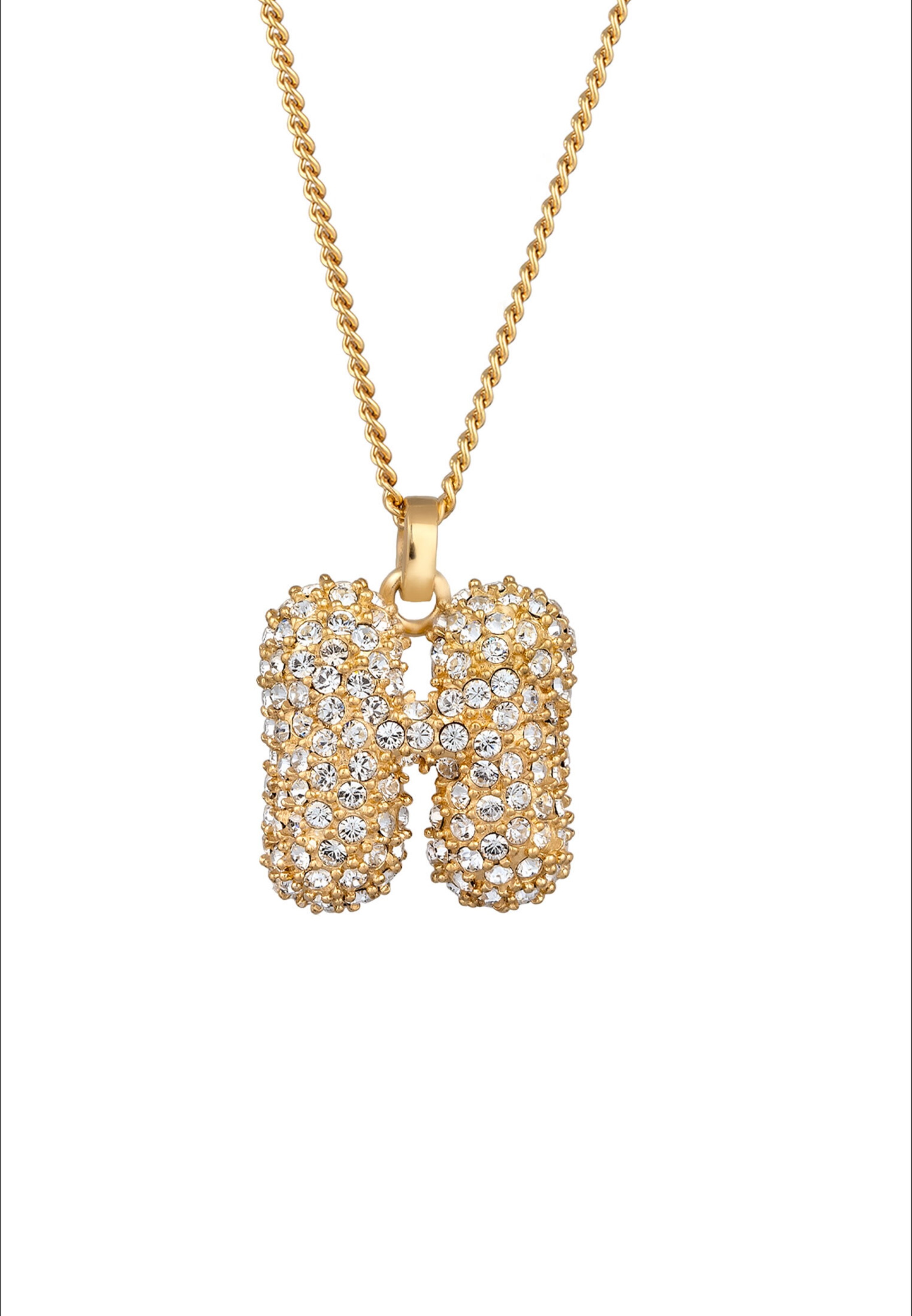 ELLI Ketting 'H' in Goud