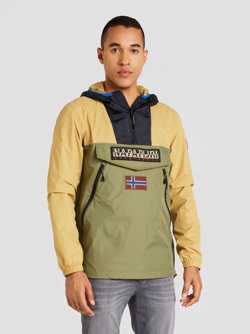 NAPAPIJRI Between-Season Jacket 'RAINFOREST' in Green: front