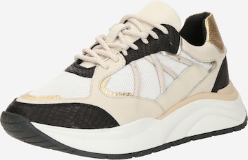 PS PoelmanNiske tenisice - crna boja: prednji dio