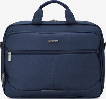 Roncato Document Bag 'Easy Office 2.0' in Blue: front