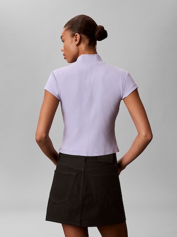 Calvin Klein Jeans Regular Shirt in Lila
