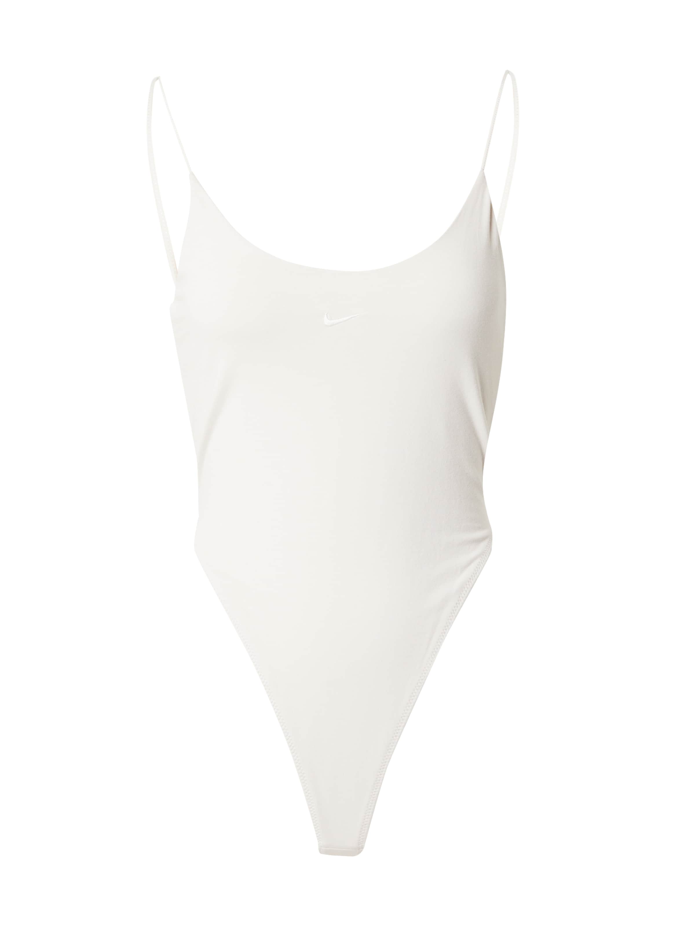 Tricou body de la Nike Sportswear pe bej: față