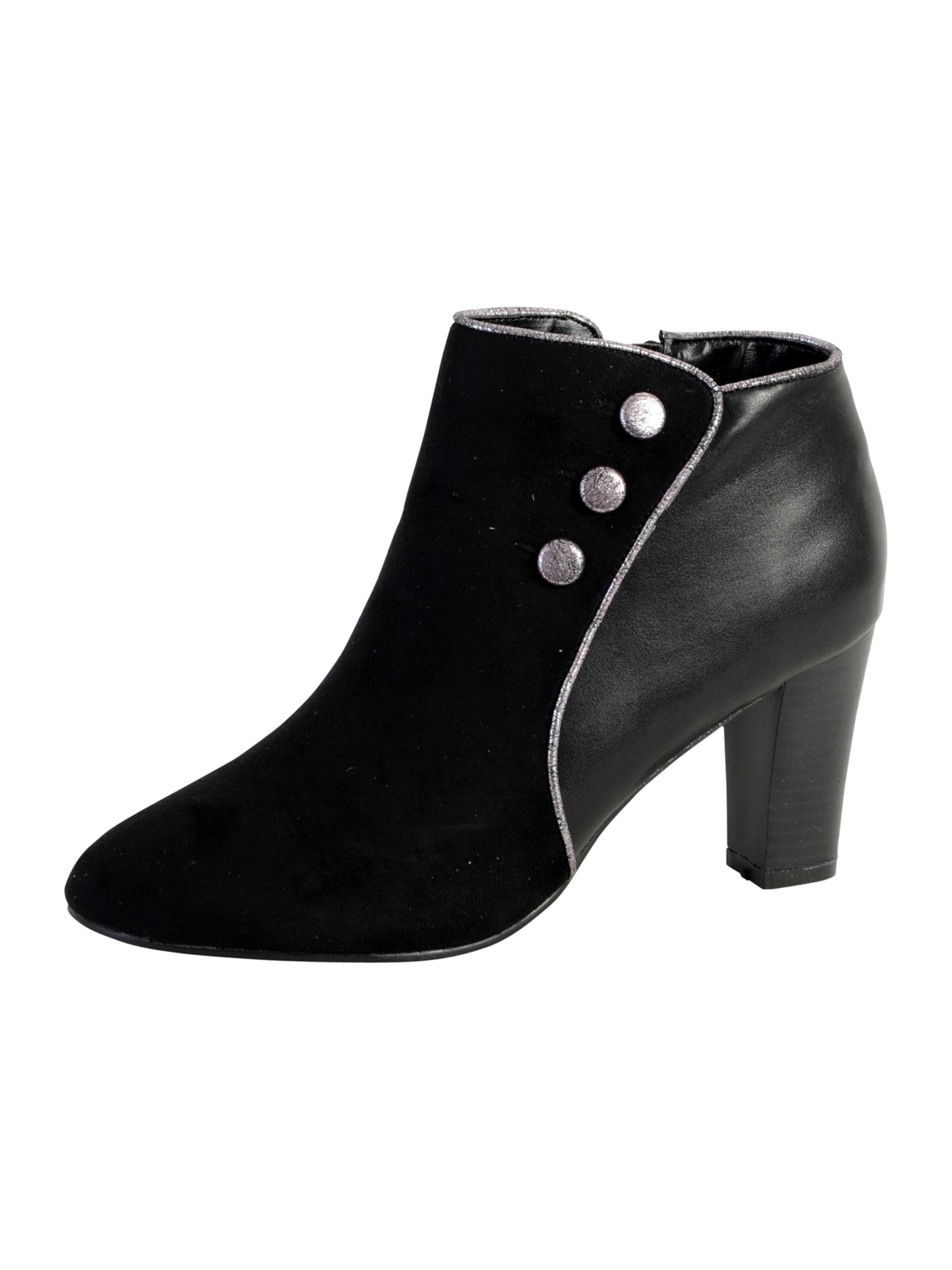 Enza Nucci Booties in Black: front