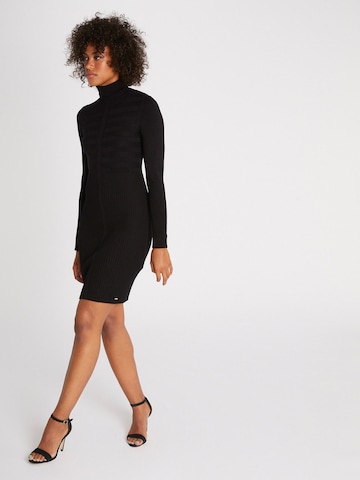 Morgan Knit dress in Black