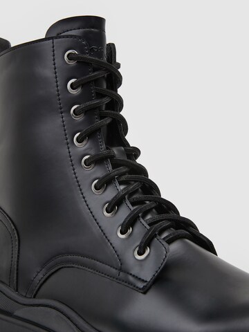 Pepe Jeans Lace-Up Boots 'SODA TRACK' in Black