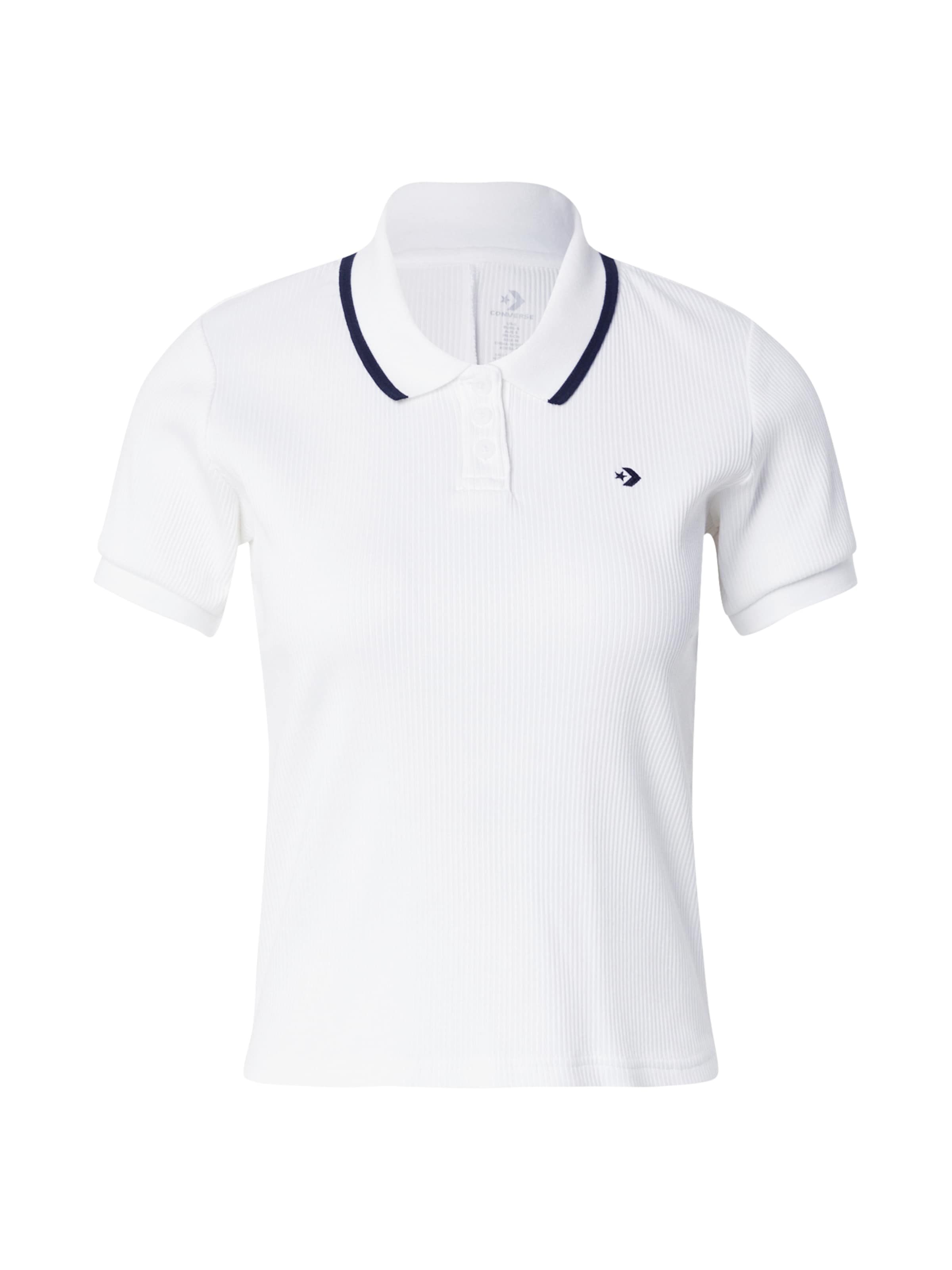 T-shirt CONVERSE en blanc : devant