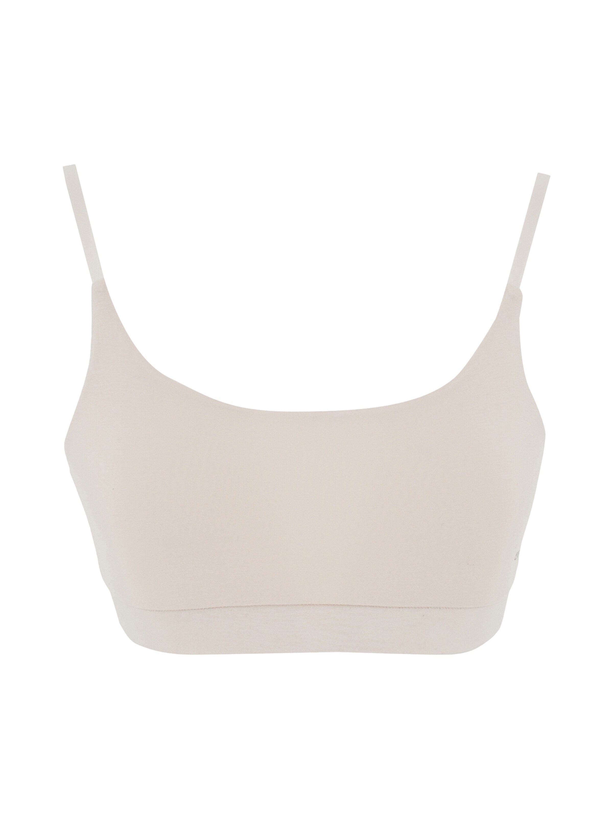 Organication Bra in White: front