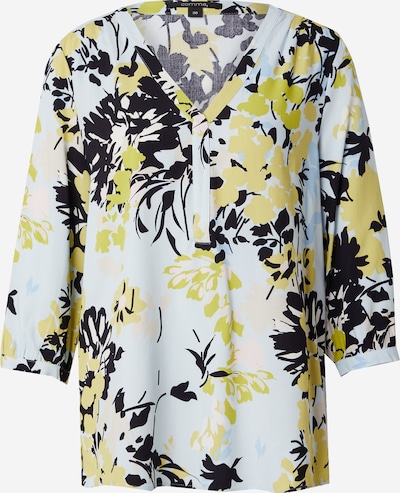 COMMA Bluse in pastellblau / senf / oliv / schwarz, Produktansicht