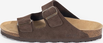 Bayton - Zapatos abiertos 'Atlas' en marrón: frente