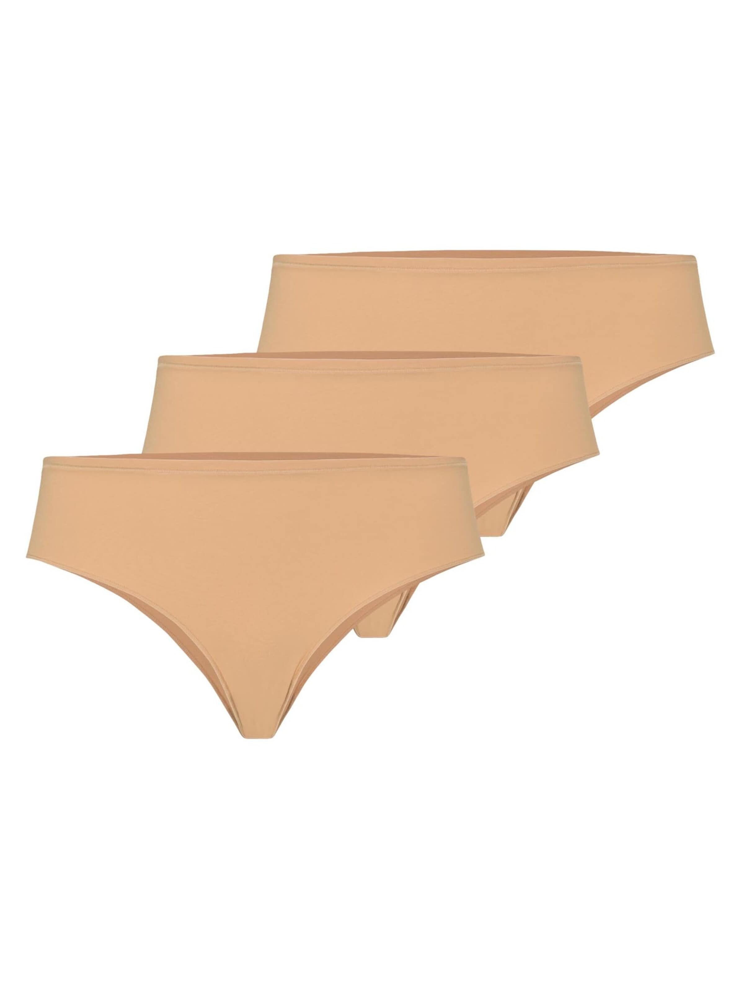 Hanro Slip 'Allure'‌‌‌‌ in Beige: Vorderseite