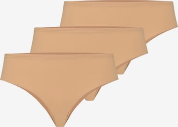 Hanro Slip 'Allure' in Beige: Vorderseite