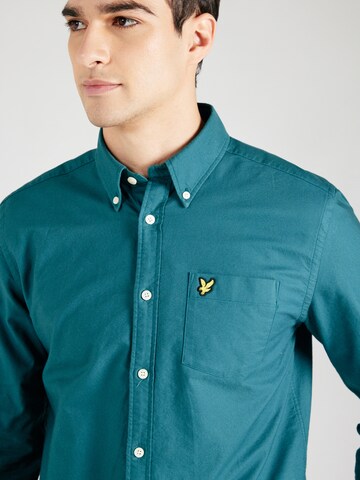 Lyle & Scott Regular Fit Hemd in Grün
