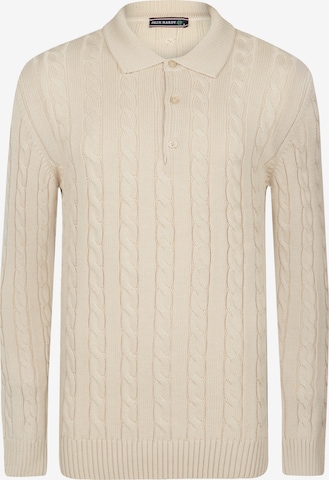 Pull-over Felix Hardy en beige : devant