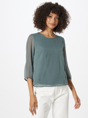ABOUT YOU Blouse 'Abby' in Groen: voorkant