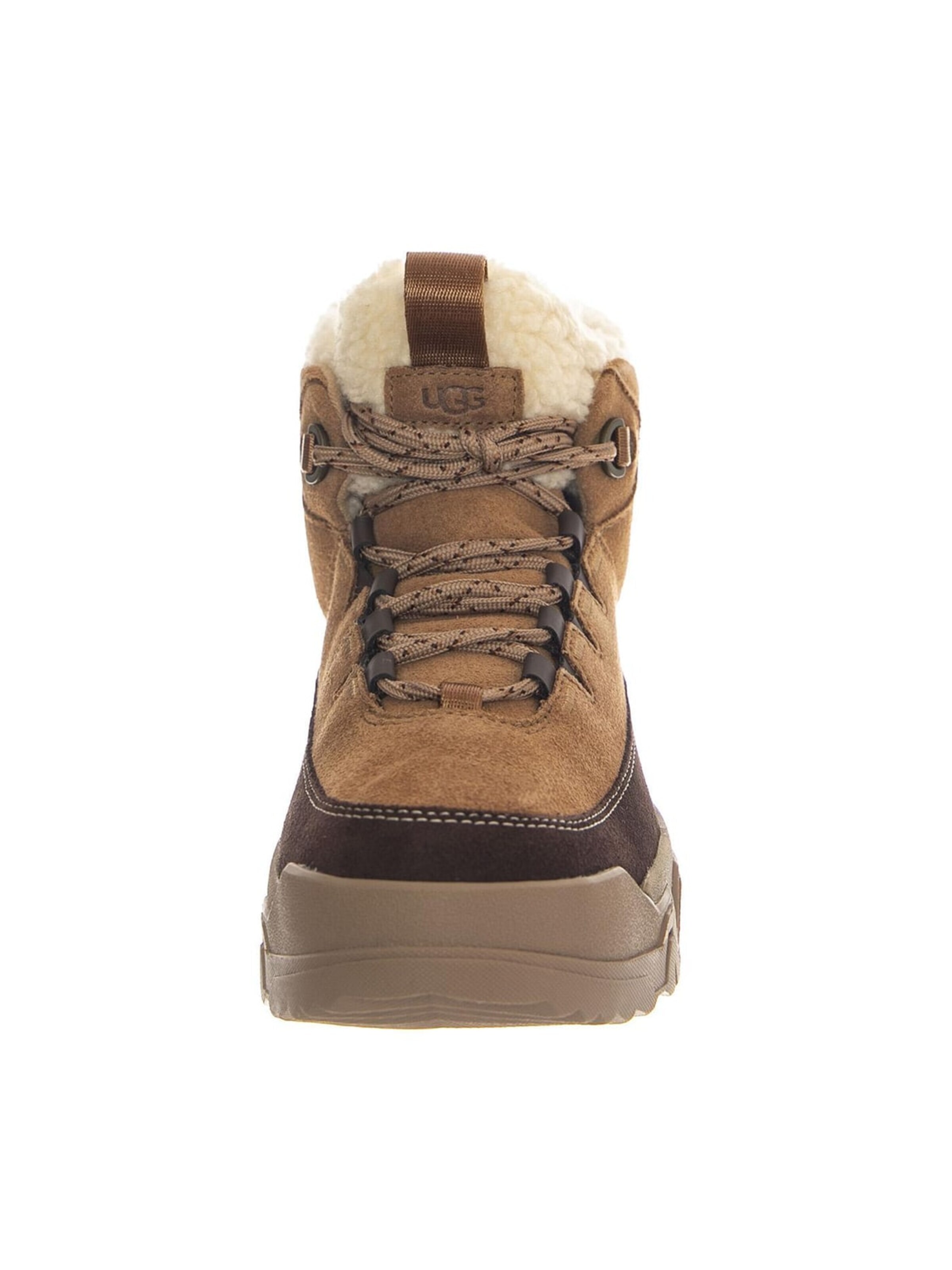 UGG Kozaki 'W Terretrail Cozy Lace Chestnut' w kolorze brązowy