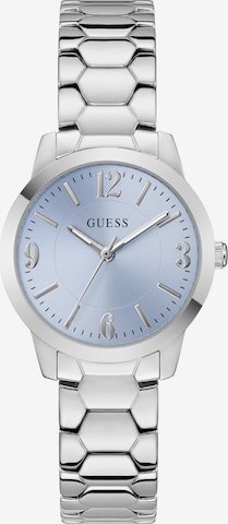 GUESS Analogt ur 'WINNI' i sølv: forside