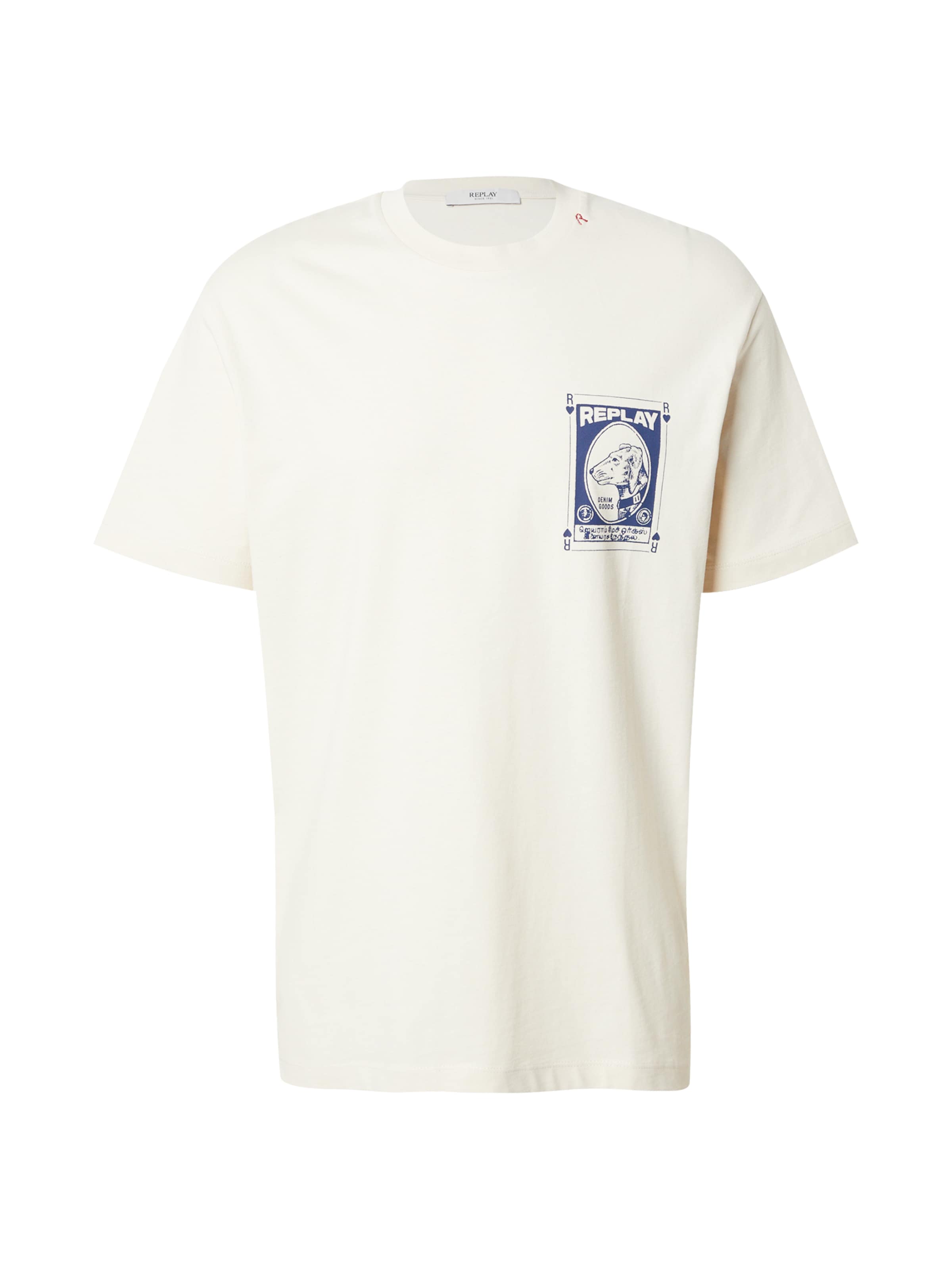 REPLAY - Camisa em branco: frente