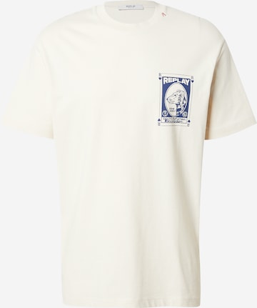 REPLAYMajica - bijela boja: prednji dio