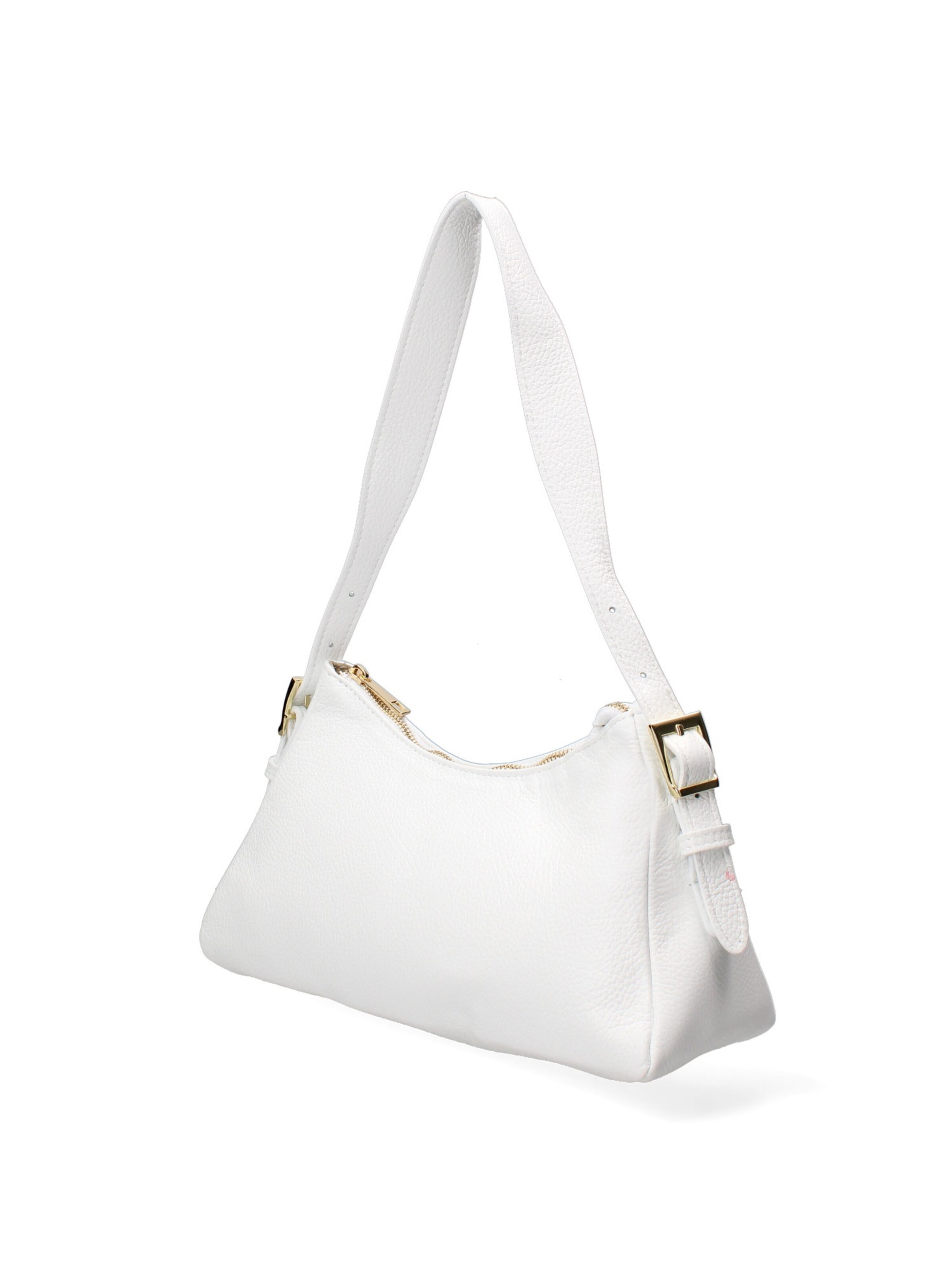 Borsa a spalla 'Calliope' di Gave Lux in bianco: frontale