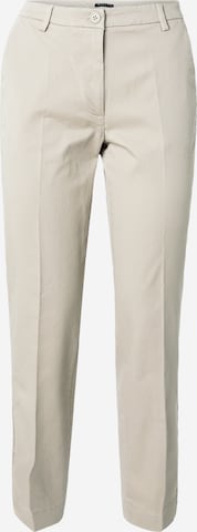 Pantalon à plis Sisley en beige : devant