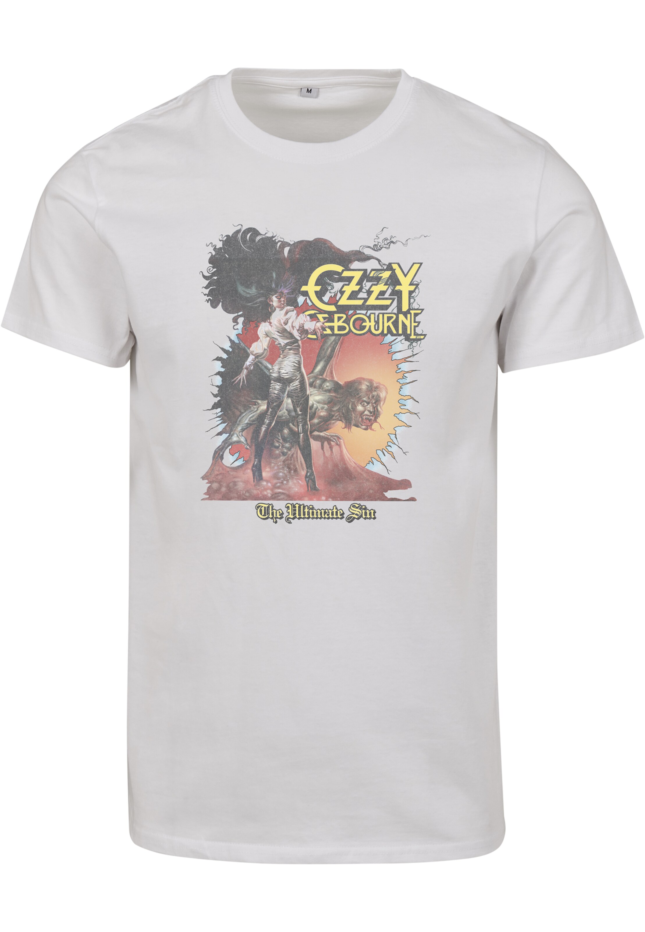 Merchcode Bluser & t-shirts 'Ultimate Sunburst' i hvid: forside