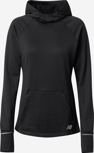 new balance Sweat de sport en noir / blanc, Vue avec produit