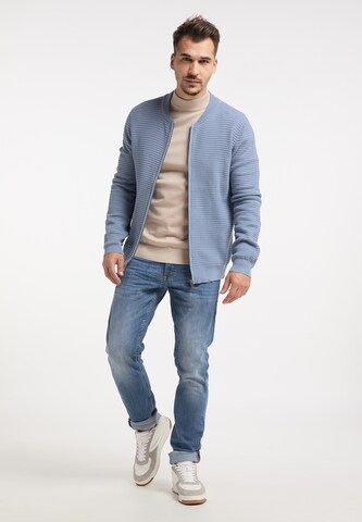 RAIDO Knit Cardigan in Blue