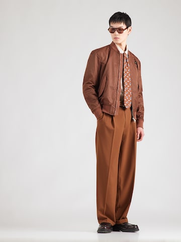 Blauer.USA Přechodná bunda 'ROCKY' – hnědá