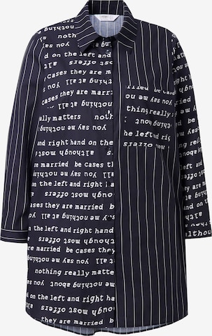 Angel of Style Blouse in Zwart: voorkant