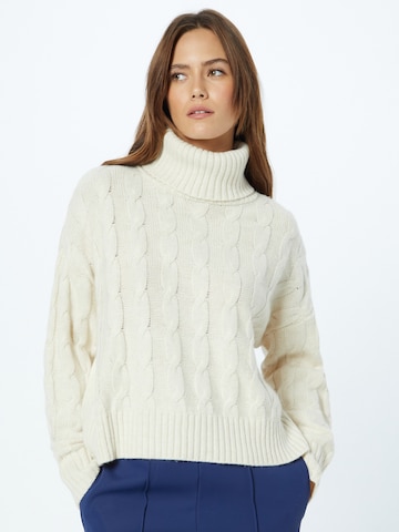 MSCH COPENHAGEN Pullover 'Rahima Latifa' i beige: forside