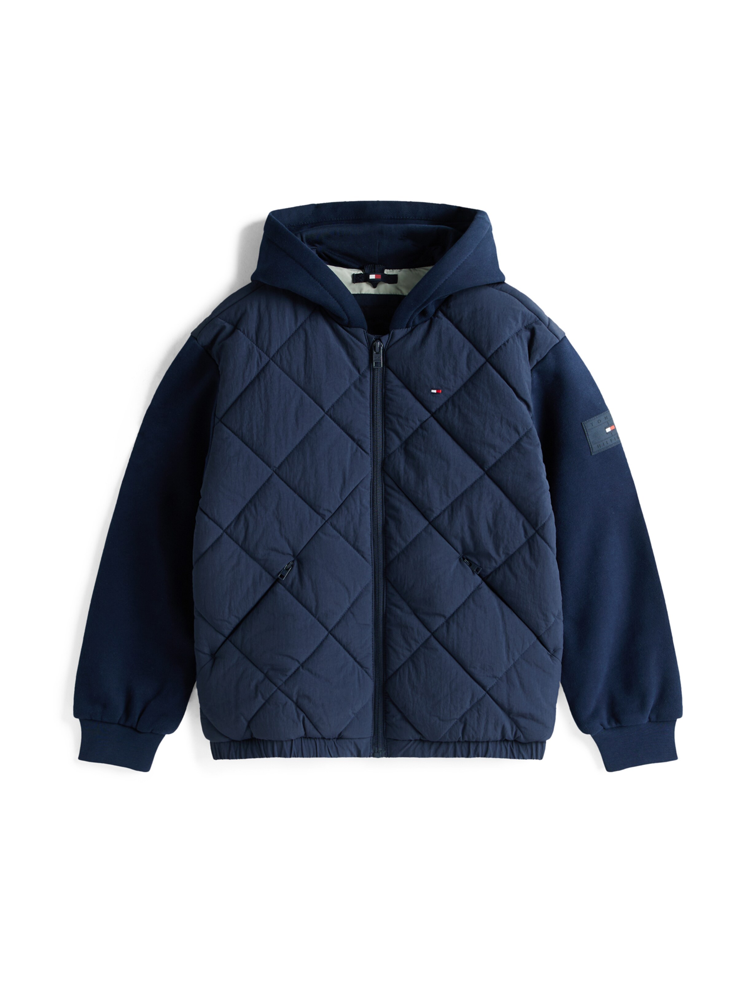 TOMMY HILFIGER Veste mi-saison en bleu marine, Vue avec produit