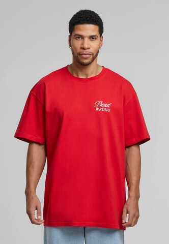 MT Upscale Shirt 'Dangerous Grounds' in Red