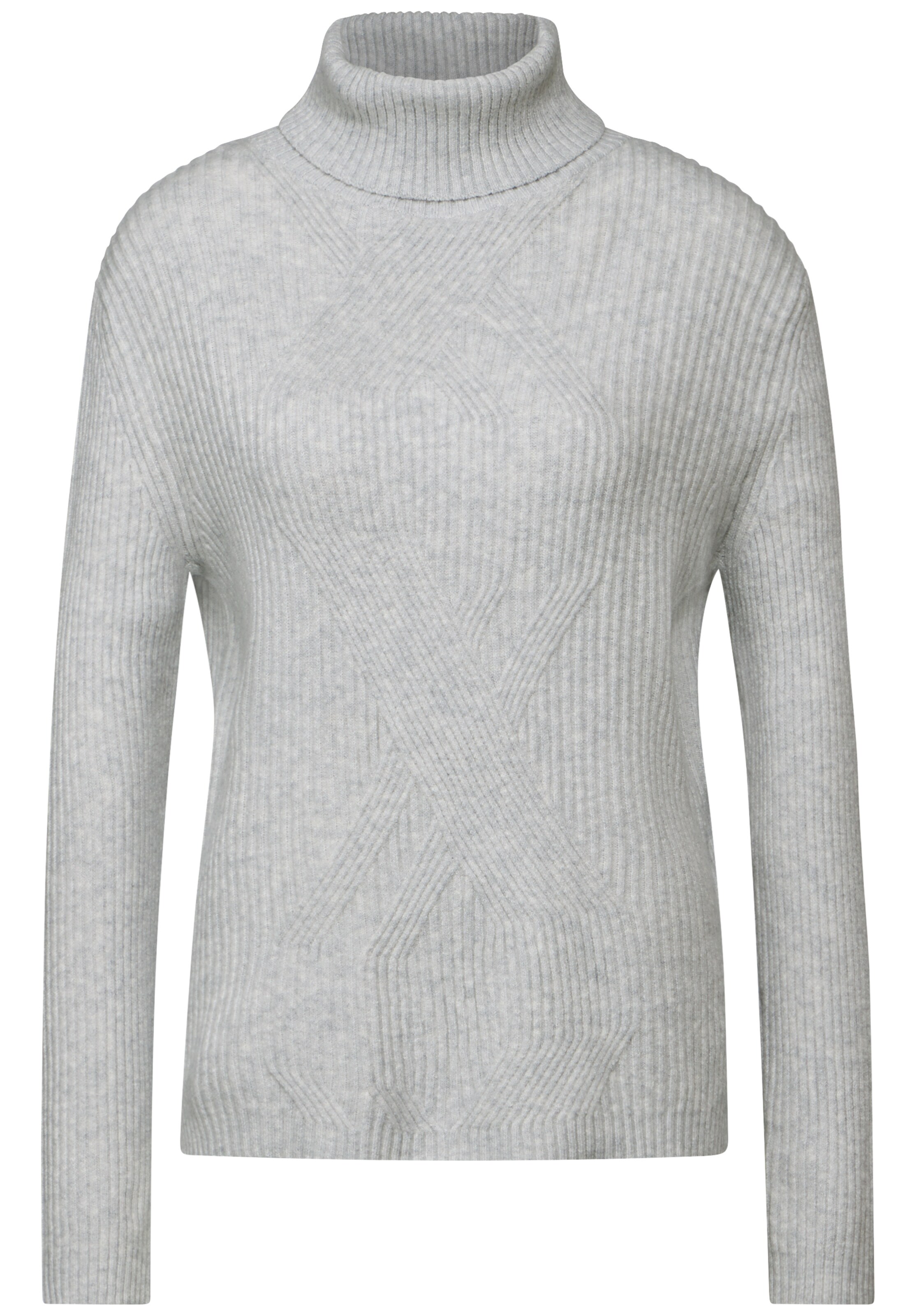 STREET ONE Sweater in Grey: front