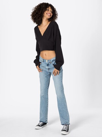 Free People Shirt 'ALL NIGHTER' in Schwarz