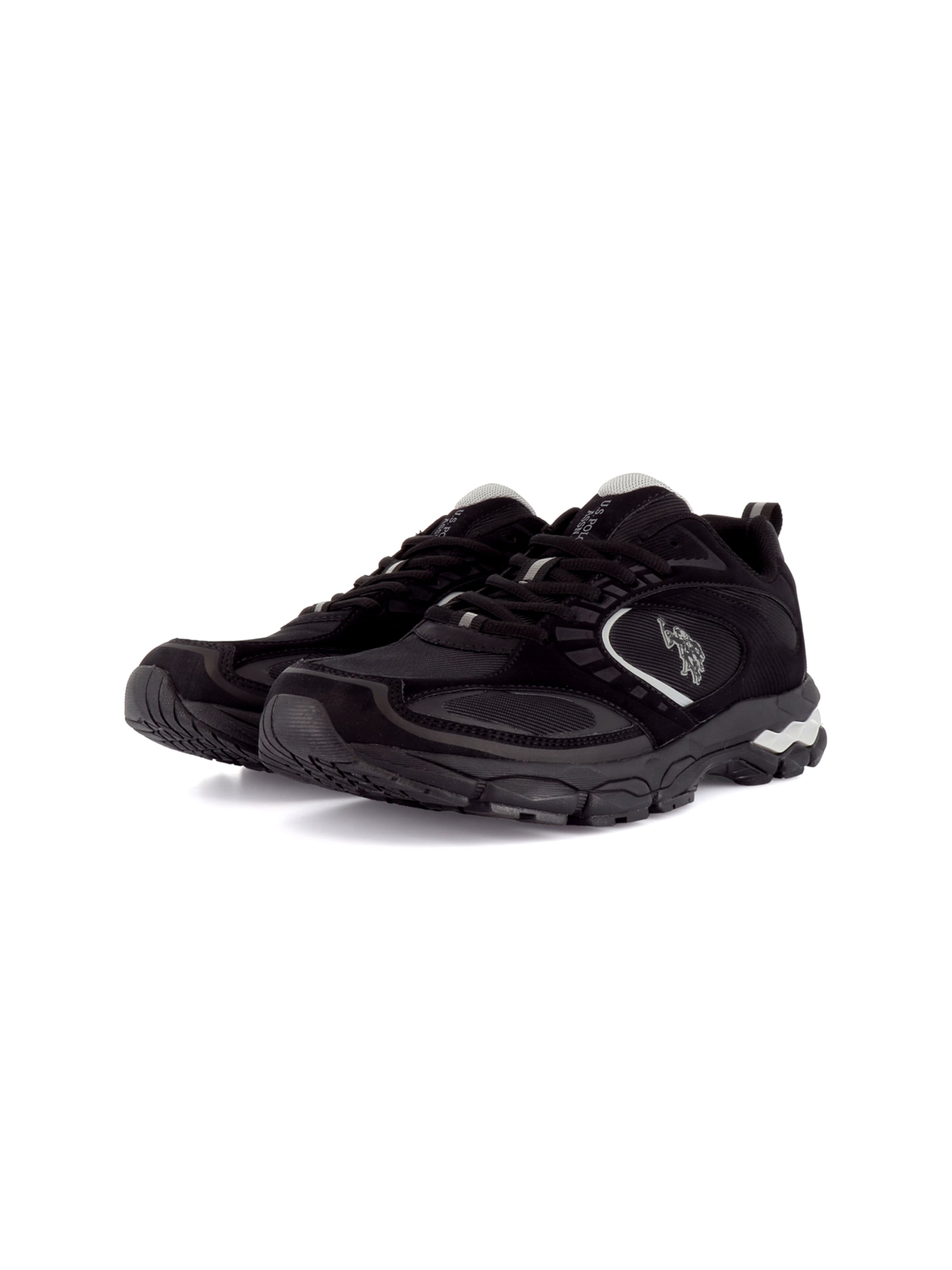 US POLO ASSN. - Sapatilhas baixas 'Swift' em preto