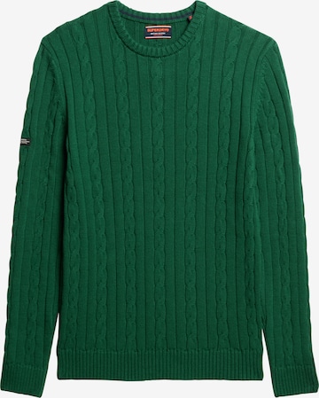 Superdry & Co Pullover in Grün: Vorderseite