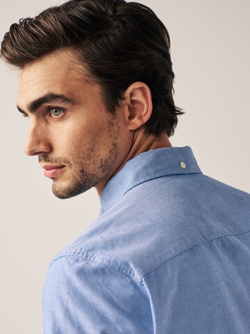 Next Slim fit Πουκάμισο σε μπλε