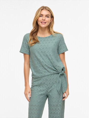 VILA Póló 'VIAMALINA' - kék: elől