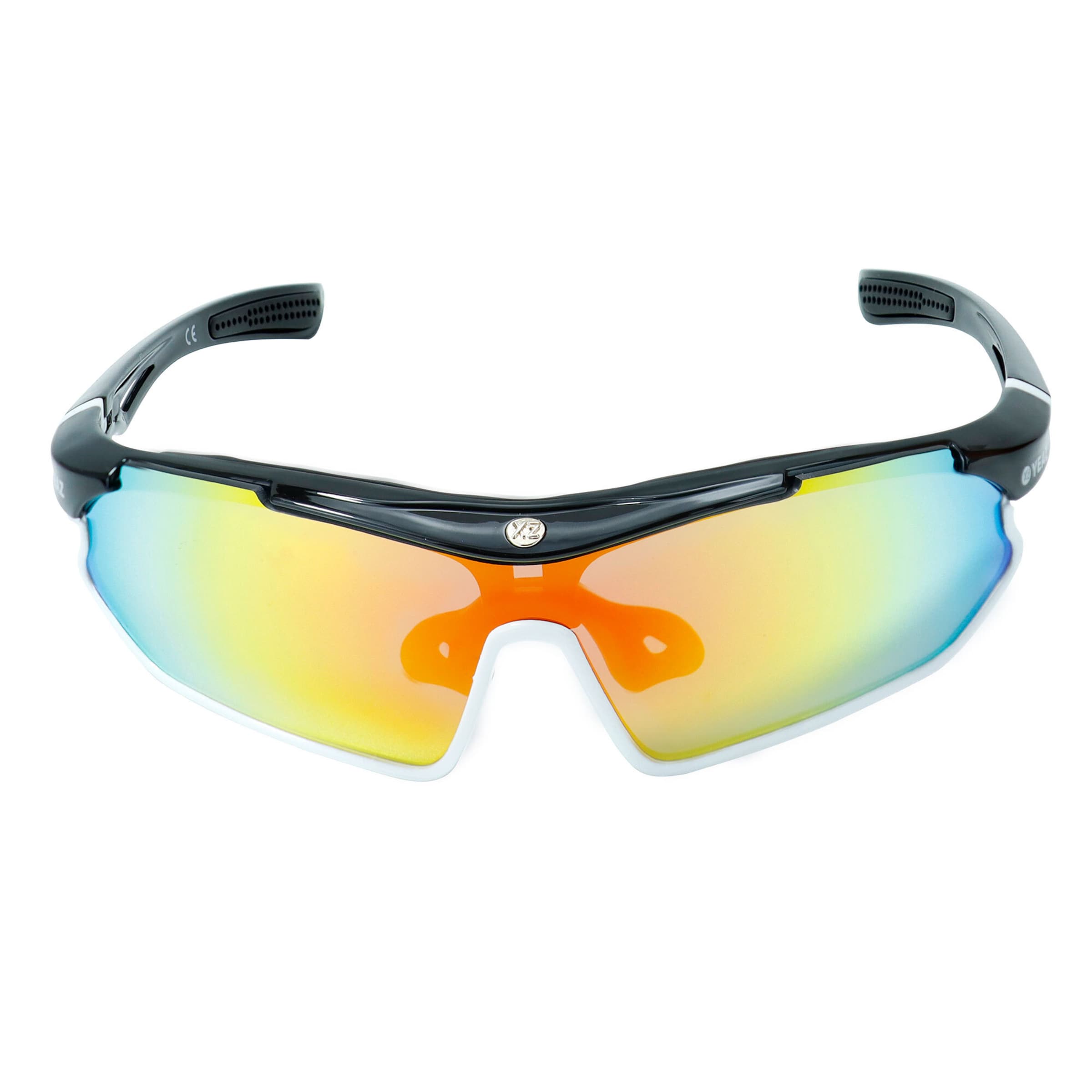 Lunettes de soleil sport 'Sunray' YEAZ en noir