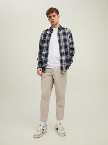 JACK & JONES Regular Laskoshousut 'BILL KICO' värissä ruskea