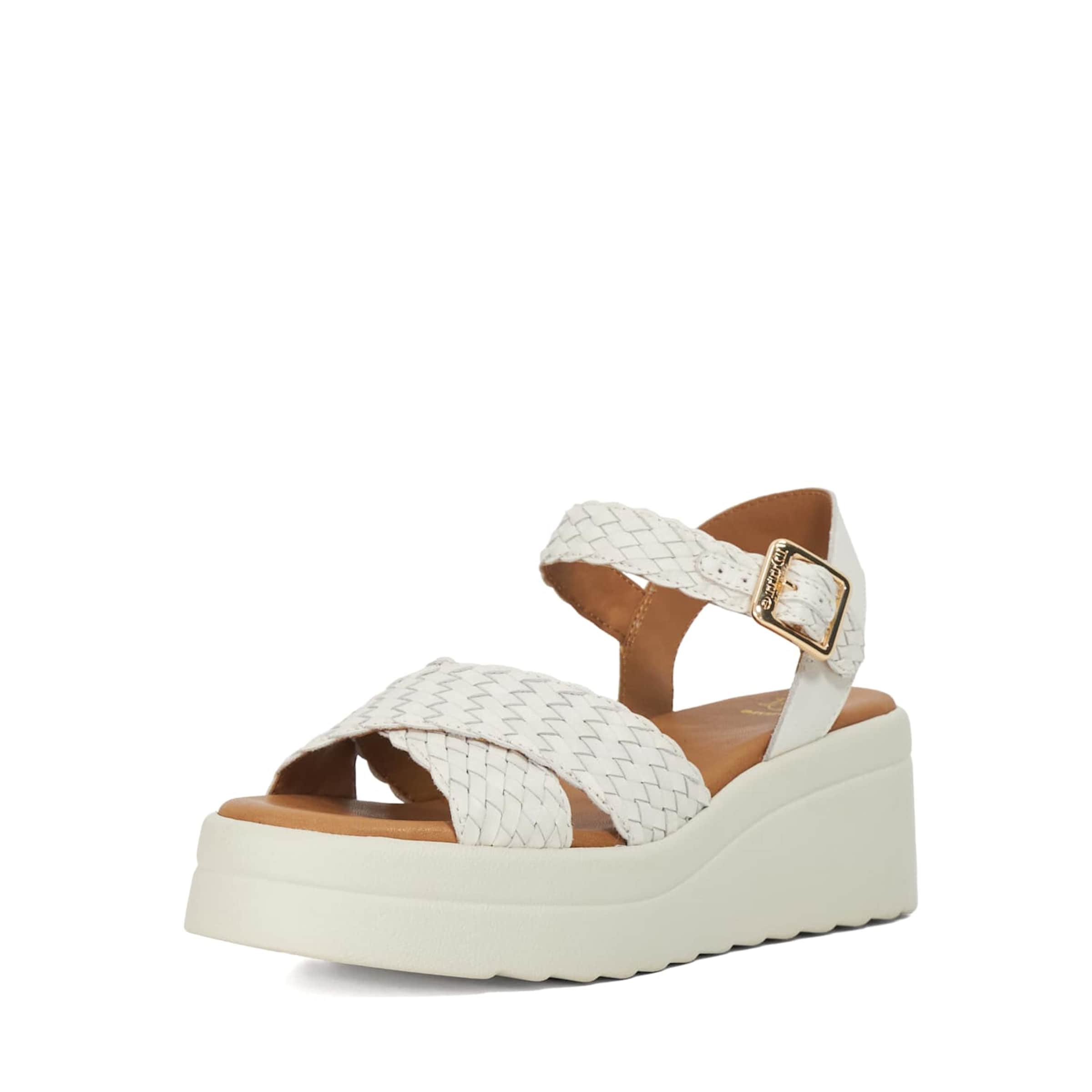 Dune LONDON Sandale in Beige: Vorderseite