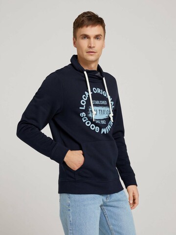 TOM TAILOR Sweatshirt in Blue