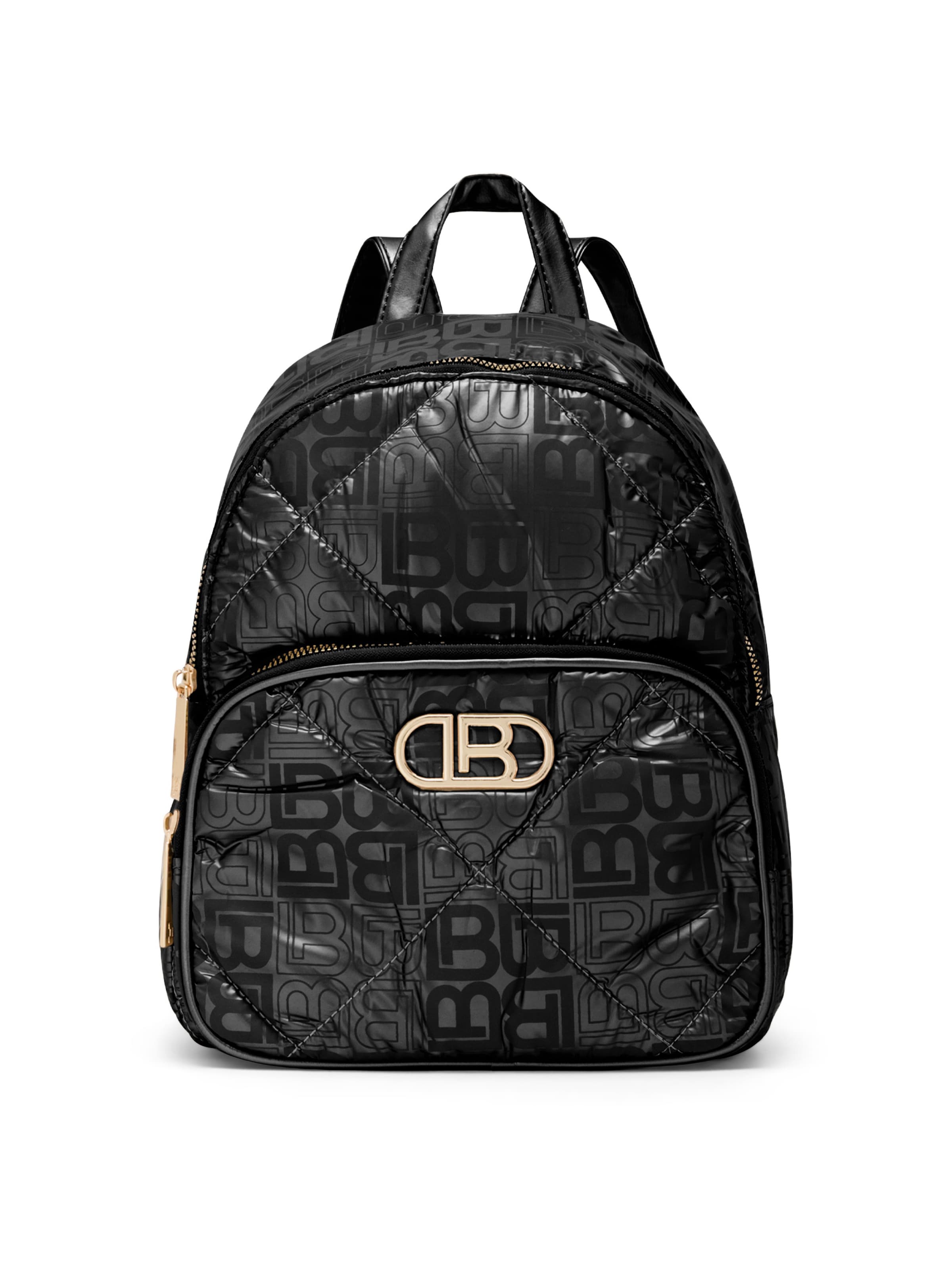 Zaino 'Blinky 3' di Laura Biagiotti in nero: frontale