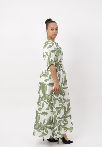 Elara Dress in Green
