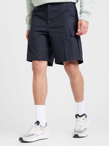 Nike Sportswear Regular Cargobroek 'CLUB' in Zwart: voorkant