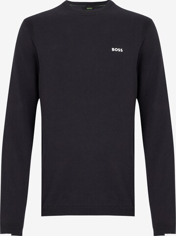 BOSS Пуловер 'Ever-X ' в синьо: отпред