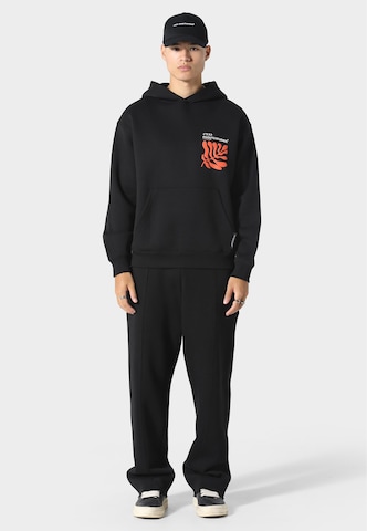 Irasuto Studios Sweatshirt 'Sumi Flow' in Black