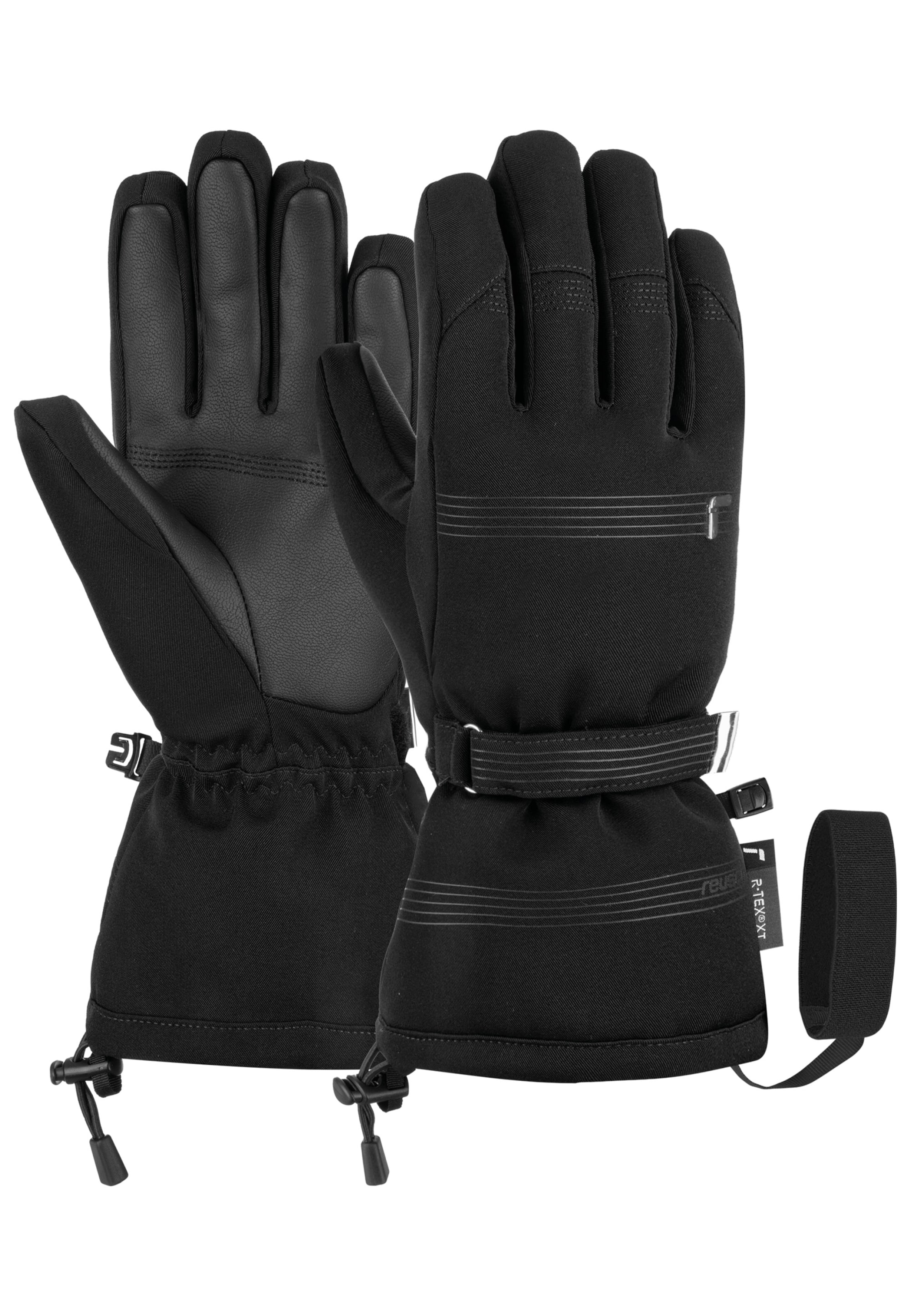 REUSCH Sporthandschuhe 'Cozy Down' in Schwarz: Vorderseite