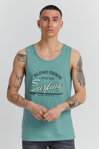 BLEND - Camiseta 'Lingo' en azul: frente